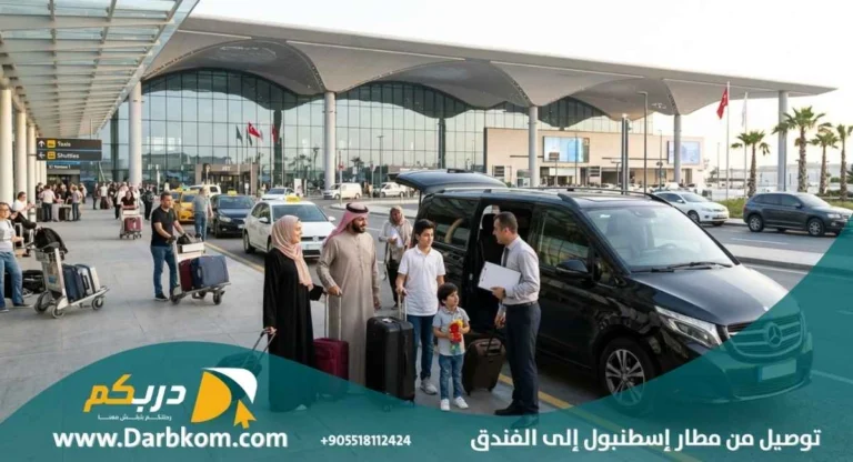 توصيل من مطار اسطنبول الى الفندق