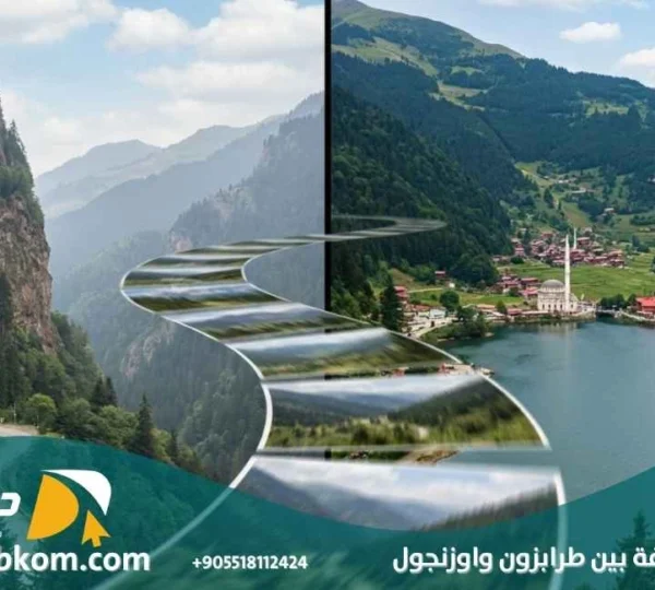 كم المسافة بين طرابزون واوزنجول